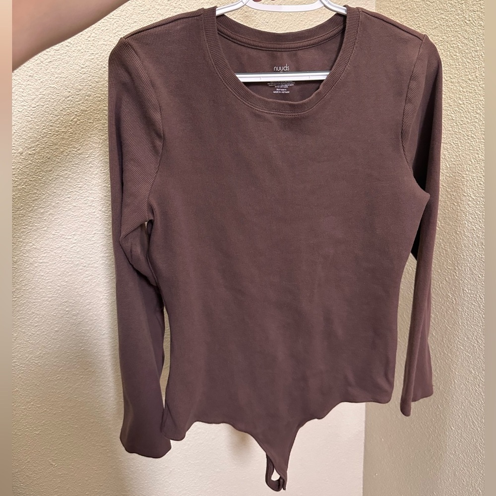 Nuuds Ribbed Bodysuit